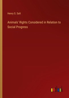 Animals' Rights Considered in Relation to Social Progress