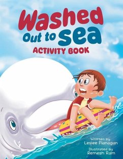 Washed Out to Sea: An Activity Book for Kids Ages 4-8 - Flanagan, Leslee