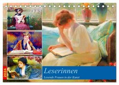 Leserinnen (Tischkalender 2024 DIN A5 quer), CALVENDO Monatskalender - Lehmann, Steffani