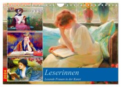Leserinnen (Wandkalender 2024 DIN A4 quer), CALVENDO Monatskalender - Lehmann, Steffani