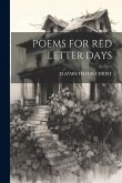 Poems for Red Letter Days