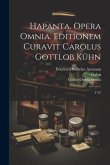 Hapanta. Opera omnia. Editionem curavit Carolus Gottlob Kühn: V.07
