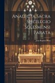 Analecta Sacra Spicilegio Solesmensi Parata