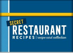 Secret Restaurant Recipes Recipe Card Collection Tin - Publications International Ltd; Favorite Brand Name Recipes