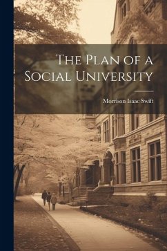 Cover The Plan of a Social University