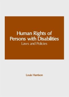 Human Rights of Persons with Disabilities: Laws and Policies