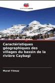 Caractéristiques géographiques des villages du bassin de la rivière Caybagi