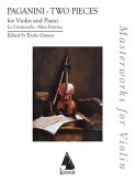 Two Pieces: La Campanella and Moto Perpetu: Masterworks for Violin Series for Violin and Piano