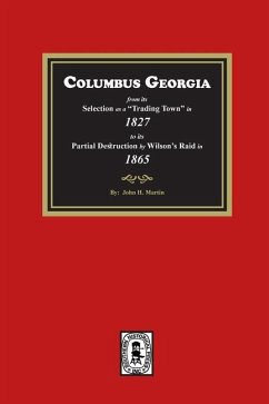 Cover Columbus Georgia, 1827-1865