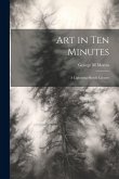 Art in Ten Minutes: A Lightning Sketch Lecture