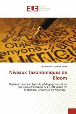 Niveaux Taxonomiques de Bloom - Vérité, Mwanan'ese Lumande