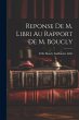 Reponse de M. Libri au Rapport de M.... - Bild 1