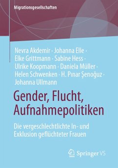 Gender, Flucht, Aufnahmepolitiken (eBook, PDF) - Akdemir, Nevra; Elle, Johanna; Grittmann, Elke; Hess, Sabine; Koopmann, Ulrike; Müller, Daniela; Schwenken, Helen; Şenoğuz, H. Pınar; Ullmann, Johanna