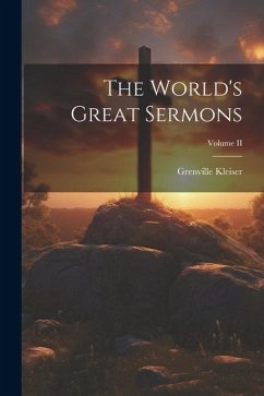 Cover The World's Great Sermons; Volume II