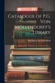 Catalogue of P.G. von Möllendorff's Library