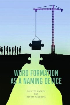 Word Formation as a Naming Device - Ten Hacken, Pius; Panocová, Renáta