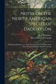 Notes on the North American Species of Dadoxylon: With Special Reference to Type Material in the Collections of the Peter Redpath Museum, McGill Unive