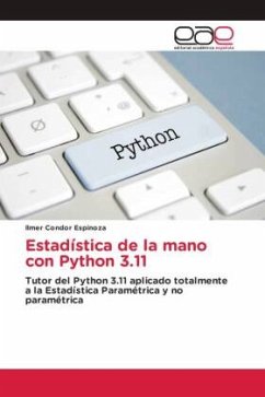 Estadística de la mano con Python 3.11 - Condor Espinoza, Ilmer