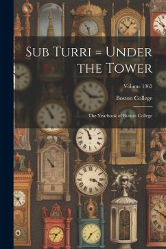 Sub Turri = Under the Tower: The Yearbook of Boston College; Volume 1963 - College, Boston