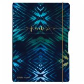 Herlitz Notizheft flex A4, 40 Blatt kariert + 40 Blatt liniert, New Batik Fearless, gelocht, Perforation my.book Herlitz Notizheft flex A4, 40 Blatt kariert + 40 Blatt liniert, New Batik Fearless, gelocht, Perforation my.book