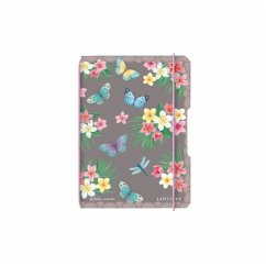Cover Herlitz Notizheft flex A6,40 Blatt, punktiert Ladylike Butterflies, my.book
