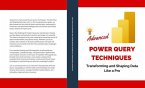 Advanced Power Query Techniques (eBook, ePUB)