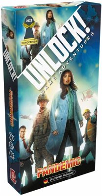 Space Cowboys Unlock! – Game Adventures: Pandemic, Familienspiel, Rätselspiel