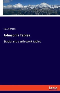 Johnson's Tables - Johnson, J.B.
