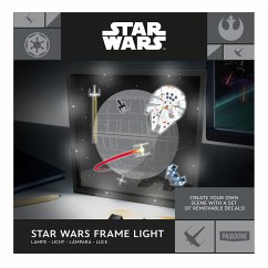 Star Wars Bild im Rahmen Leuchte