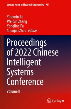 Proceedings of 2022 Chinese Intelligent Systems Conference