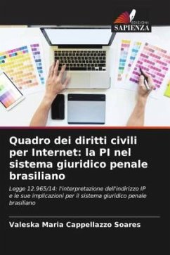 Quadro dei diritti civili per Internet: la PI nel sistema giuridico penale brasiliano - Cappellazzo Soares, Valeska Maria