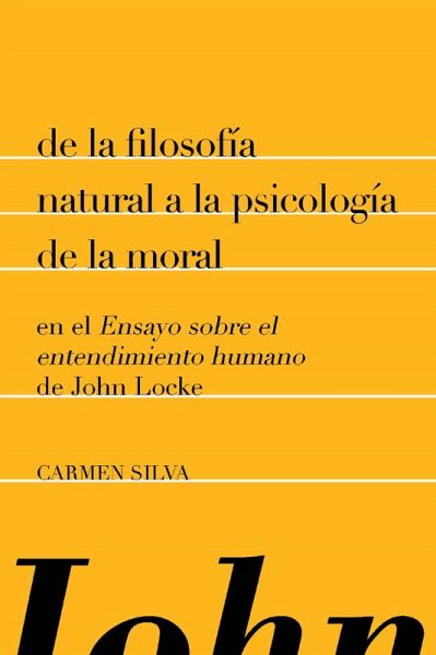 De la filosofía natural a la psicología de la moral en el De la filosofía natural a la psicología de la moral en el