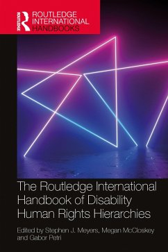 Cover The Routledge International Handbook of Disability Human Rights Hierarchies (eBook, ePUB)
