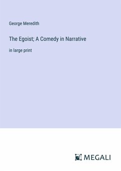 Cover The Egoist; A Comedy in Narrative
