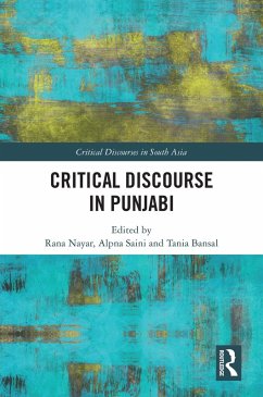 Critical Discourse in Punjabi (eBook, ePUB)