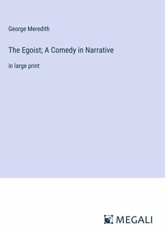 Cover The Egoist; A Comedy in Narrative