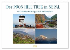 Der POON HILL TREK in NEPAL (Wandkalender 2024 DIN A2 quer), CALVENDO Monatskalender