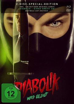 Diabolik wird gejagt Special Edition mit Comic / Blu-ray + DVD