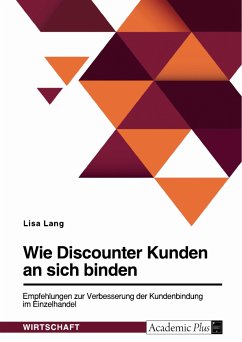 Wie Discounter Kunden an sich binden. Empfehlungen zur Verbesserung der Kundenbindung im Einzelhandel (eBook, PDF) - Lang, Lisa