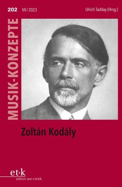 MUSIK-KONZEPTE 202: Zoltán Kodály (eBook, ePUB)