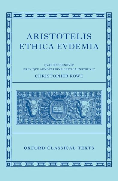 Aristotle's Eudemian Ethics (eBook, PDF) Aristotle's Eudemian Ethics (eBook, PDF)