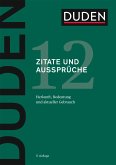 Duden - Zitate und Aussprüche (eBook, PDF)