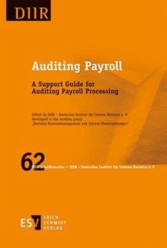 Auditing Payroll - DIIR - Arbeitskreis "Revision Personalmanagement und Interne Dienstleistungen"