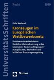 Kronzeugen im Europäischen Wettbewerbsnetz