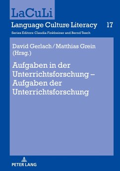 Aufgaben in der Unterrichtsforschung ¿ Aufgaben der Unterrichtsforschung