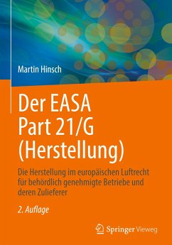 Der EASA Part 21/G (Herstellung) - Hinsch, Martin