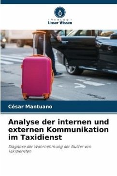 Analyse der internen und externen Kommunikation im Taxidienst - Mantuano, César