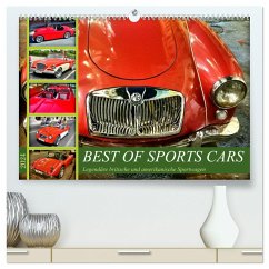 Best of Sports Cars - Legendäre britische und amerikanische Sportwagen (hochwertiger Premium Wandkalender 2024 DIN A2 quer), Kunstdruck in Hochglanz