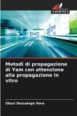 Metodi di propagazione di Yam con attenzione alla propagazione in vitro
