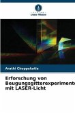 Erforschung von Beugungsgitterexperimenten mit LASER-Licht